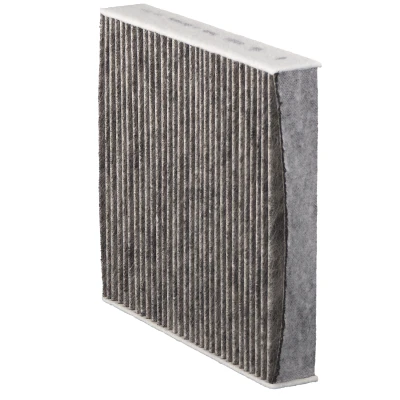 Image of 272776719R, 272777764R, 272777968R, 272779502R Pollen Filter FEBI BILSTEIN 44664 Activated Carbon 215mm 199mm 35mm DACIA: SANDERO 2