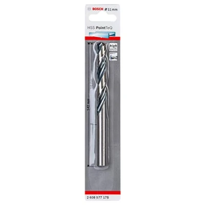 Image of Bosch Professional PointTeQ HSS Twist Drill Bit (for Metal, 11 x 94 142 mm, Accessories for Driver)