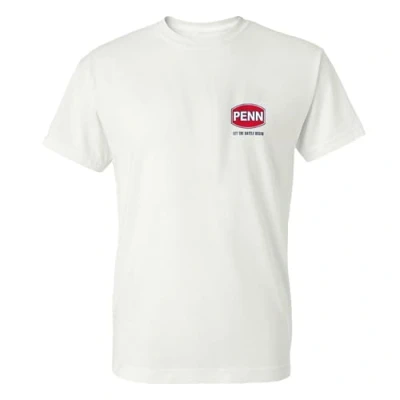 Image of PENN Men&#039;s Logo Short Sleeve T Shirt, White, S