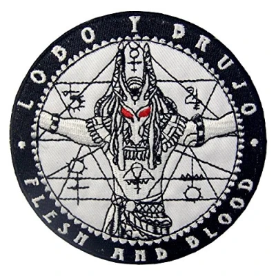 Image of Anubis Protector of The Dead Patch Embroidered Applique Iron On Sew Emblem
