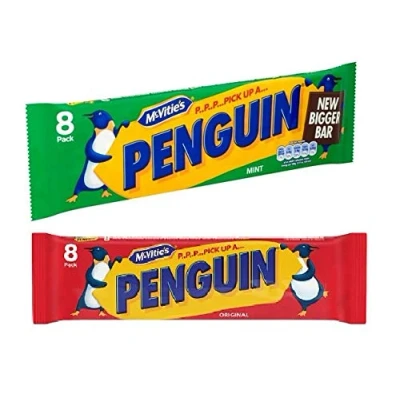 Image of McVitie&#039;s Chocolate Biscuit Penguin (8 Bars (Pack of 2))