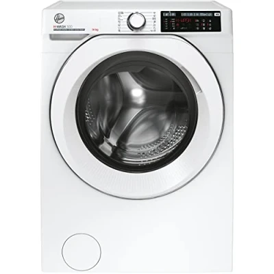 Image of Hoover H Wash 500 HW414AMC Freestanding Washing Machine, Large Capacity, A, 14 kg Load, 1400 rpm, White
