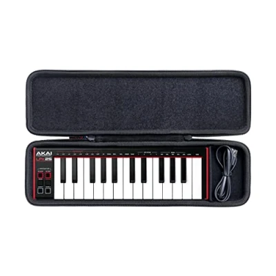 Image of Khanka Hard Carrying Case Replacement for AKAI Professional LPK25 USB MIDI Keyboard Controller, Only
