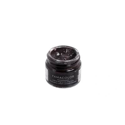 Image of Famaco leather Brown Marron Dye Renovation Detailing Cream for Trainers, Sneakers, shoes and boots with free touch up brush,