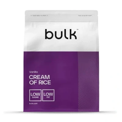 Image of Bulk Cream of Rice, Gluten Free Carbohydrate, Vanilla, 2.5 kg, 50 Servings, Packaging May Vary