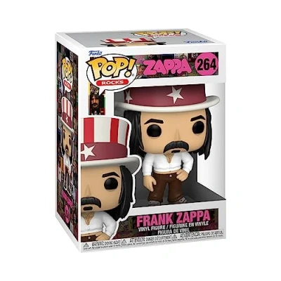 Image of Funko POP! Rocks: Frank Zappa Collectable Vinyl Figure Gift Idea Official Merchandise Toys for Kids &amp; Adults Music Fans Model Collectors and Display