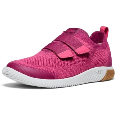 Image of Keen KNX Children Hiking shoes for kids, Size: 8k, Red Synthetics/textile