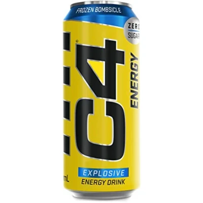 Image of C4 Performance Energy Drinks Frozen Bombsicle 500ml (12 pack) Sugar Free Drink with 160mg Caffeine, 250mg Betaine, 1050mg Taurine Low Calorie Fizzy for On the Go and Focus