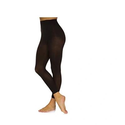 Image of Mytoptrendz® Girls Dance Tights Footless Soft Microfiber Children&#039;s Ballet 40 DEN(Black 11 13)
