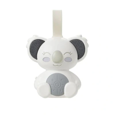 Image of Nuby Sidney Sound Bear Baby Machine with 20 Soothing Sounds Universal Strap Rechargeable