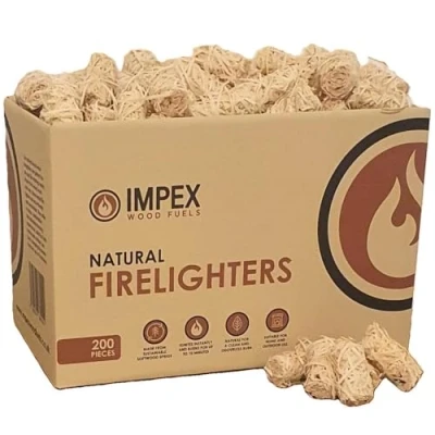 Image of Natural Firelighters for wood burners, fire lighters, firelighter stove, Bbq cooking, wool starters Stove Barbecue Burner, BBQ,fire pit, 200