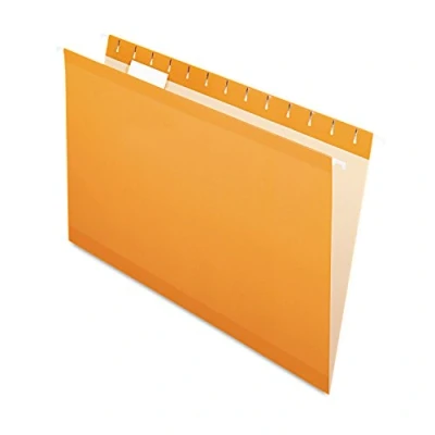 Image of Pendaflex Hanging File Folders, Legal Size, Orange (PFX415315ORA)