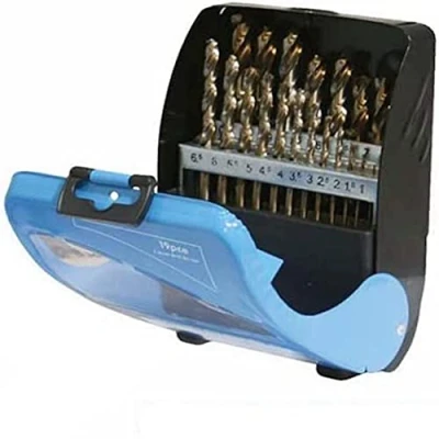 Image of Silverline Cobalt Drill Bit Set 19pce 1 10mm