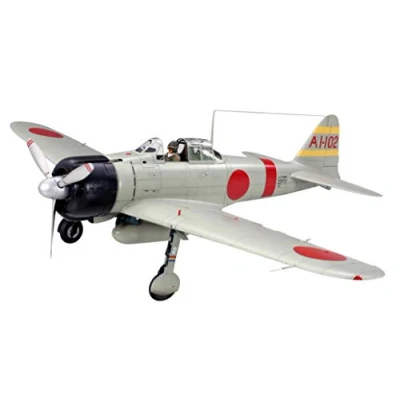 Image of Tamiya T2M 60317 Model Aeroplane for Self Assembly A6M2B Zero 21 1:32 Scale Plastic