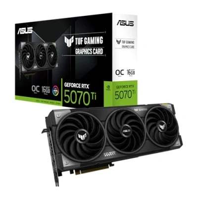 Image of ASUS GeForce RTX 5070 Ti TUF Gaming OC (16GB GDDR7/PCI Express 5.0/ MHz/28000MHz)