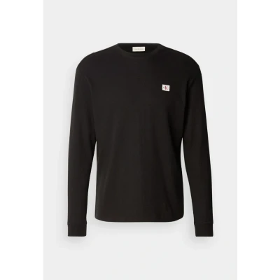 Image of Calvin Klein Jeans Badge TEE Long sleeved top, Men&#039;s, Size: XL, Black