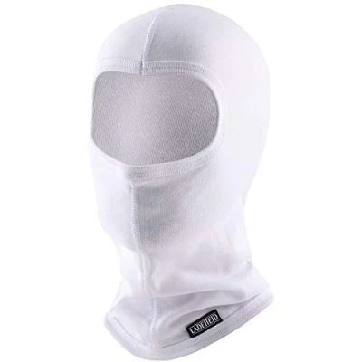Image of Ladeheid Children&#039;s Youth Balaclava Ski Mask Silverplus Thermoaktive LA 142(White, one size)