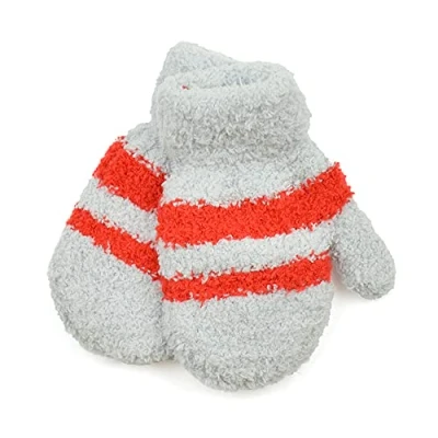 Image of undercover lingerie 2 Pairs Babies Soft Touch Magic Mittens GL904 Grey