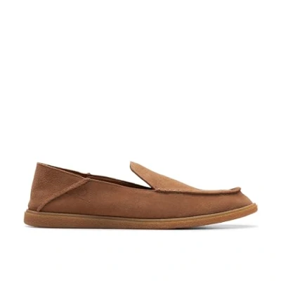 Image of Clarks Men&#039;s Clarkbay Step Loafer Flat, Cola Suede, 9.5 UK
