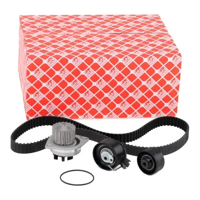 Image of 1609121280, 1609525880, 1610793480, 1643639680, 1689633880 water pump + Timing Belt Kit FEBI BILSTEIN 45113 with 134