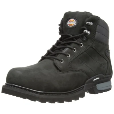 Image of Dickies Men&#039;s Canton SB P Safety Boots FD9209 Black 6 UK, 40 EU Regular