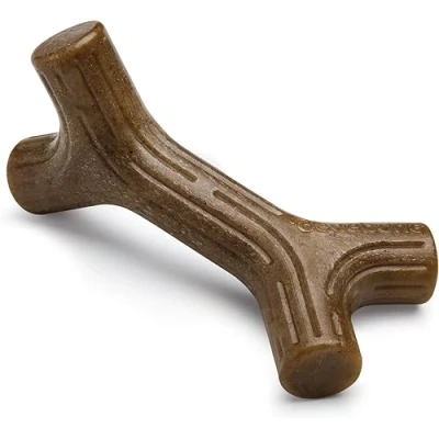 Image of Benebone Indestructible Stick Dog Chew Toy For Aggressive Chewers, Long Lasting Tough Boredom Breaker Dogs, Real Bacon Flavour, Small Made in the USA.