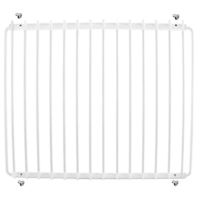 Image of Spares2go Universal Fridge Shelf Refrigerator Freezer Adjustable, Plastic Coated, Extendable Arms (White)