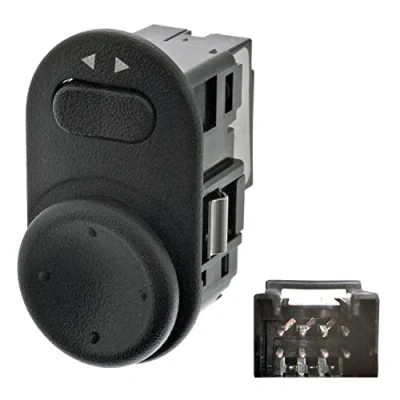 Image of 013241769, 13241769 Switch, mirror adjustment FEBI BILSTEIN 40477 Interior Door Panel, Driver side