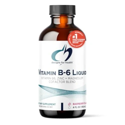 Image of Designs for Health Sublingual B 6 Liquid, 4 Ounce