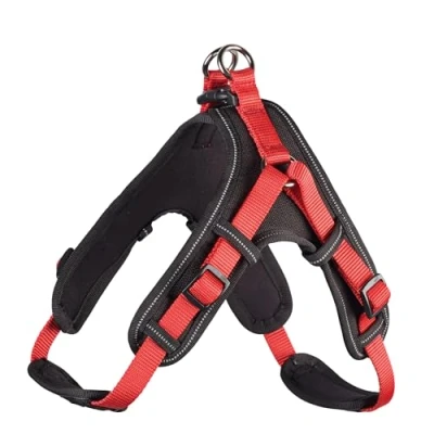 Image of HUNTER Vario Quick Neoprene Harness, Medium, 55 70 cm, 15 mm, Red/Black