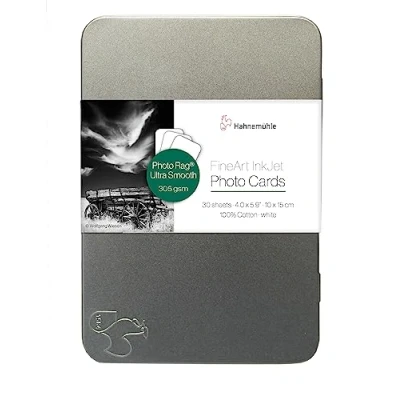 Image of HAHNEMUEHLE FineArt Photo Rag A4 Ultra Smooth Matte Card 30 Sheets