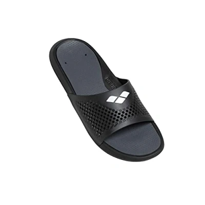 Image of Arena Bruno Slide Sandals Black Grey 41