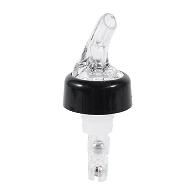 Image of 30ml Shot Measure Liquor Bottle Pourers Measuring Drink Wine Dispenser Plastic Pourer Drinks Cocktail Home Bar Tools (White)
