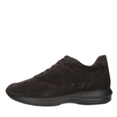 Image of Geox Men&#039;s Uomo Happy P Sneaker, Dk Coffee, 11 UK