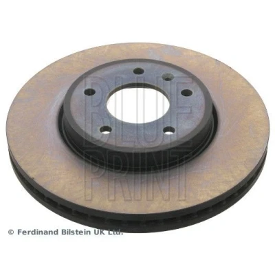 Image of 020955857 Brake disc BLUE PRINT ADG043126 Front Axle 296mm 29mm 5 Hole 115mm internally vented Coated VAUXHALL: Antara, CHEVROLET: Captiva