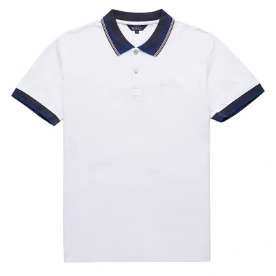 Image of Ben Sherman White Polo Shirt