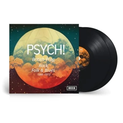 Image of Various Prog &amp; Psych Psych! British Prog, Rock, Folk Blues 1966 1973 Sealed 2024 UK 2 LP vinyl set 5399473