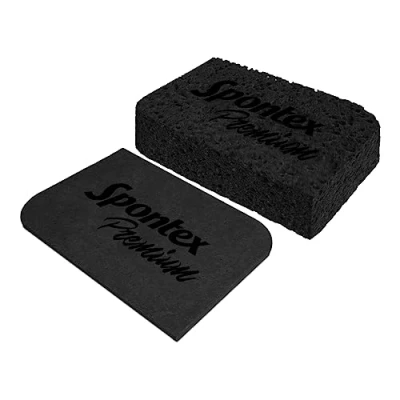 Image of Spontex Sponge, cellulose, Black
