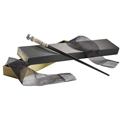Image of The Noble Collection Fantastic Beasts Spielman’s Wand in Collector’s Box 14in (35cm) Wizarding World Film Set Movie Props Wands Gifts