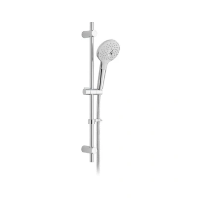 Image of Vado Ora Round 3 Function Slide Rail Shower Kit Chrome (ORA MFSRK/RO CP)