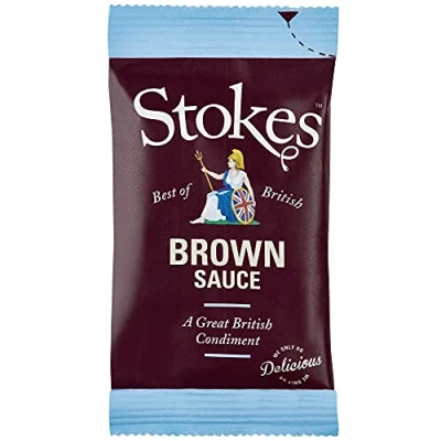 Image of Stokes Real Brown Sauce Sachets 80x32g