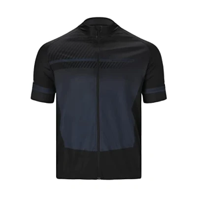 Image of Endurance Jillard Men&#039;s Cycling Jersey with Reflective Elements, India Ink, 3XL