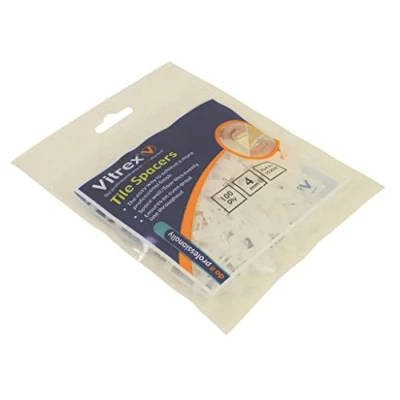 Image of Vitrex 10 2040 Floor Tile Spacers 4.00mm (Pack of 100)