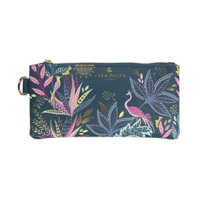 Image of Sara Miller Savannah Pencil Case Cosmetic Bag with Gold foil Detail