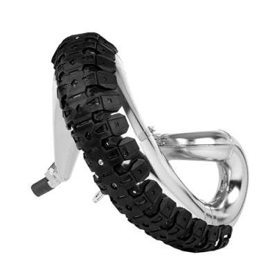 Image of Polisport Universal Armadillo 2 Stroke Exhaust Pipe Guard, Black Motocross4u