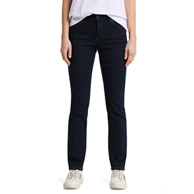 Image of MUSTANG Women&#039;s Julia Straight Jeans, 90 Blue, 33W x 32L