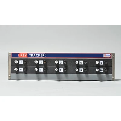 Image of Key Tracker Mechanical Peg Board System Keep Track of Your Keys... (10 Board)