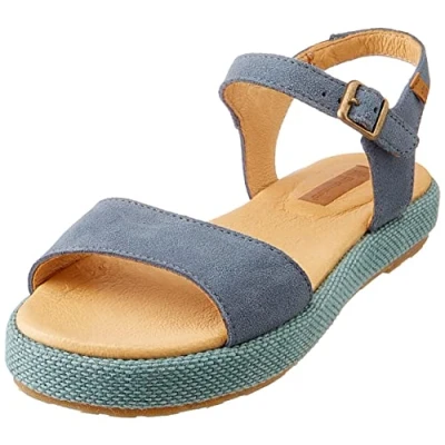 Image of El Naturalista Women&#039;s Bosana Sandal, Denim, 5 UK