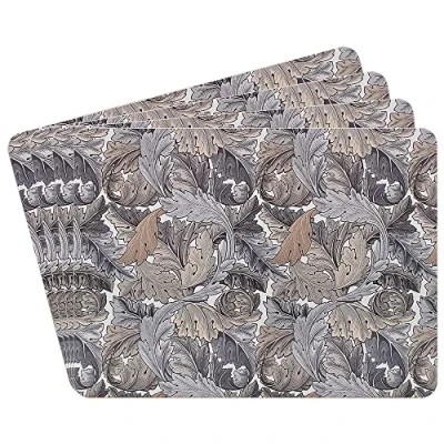 Image of lesser and pavey LP94987 Placemats Acanthus design Set of 4 Place Mat, Multicolor