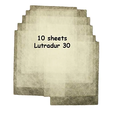 Image of Fabrics &amp; Textiles Lutradur 30 Bumper pack of 10 sheets